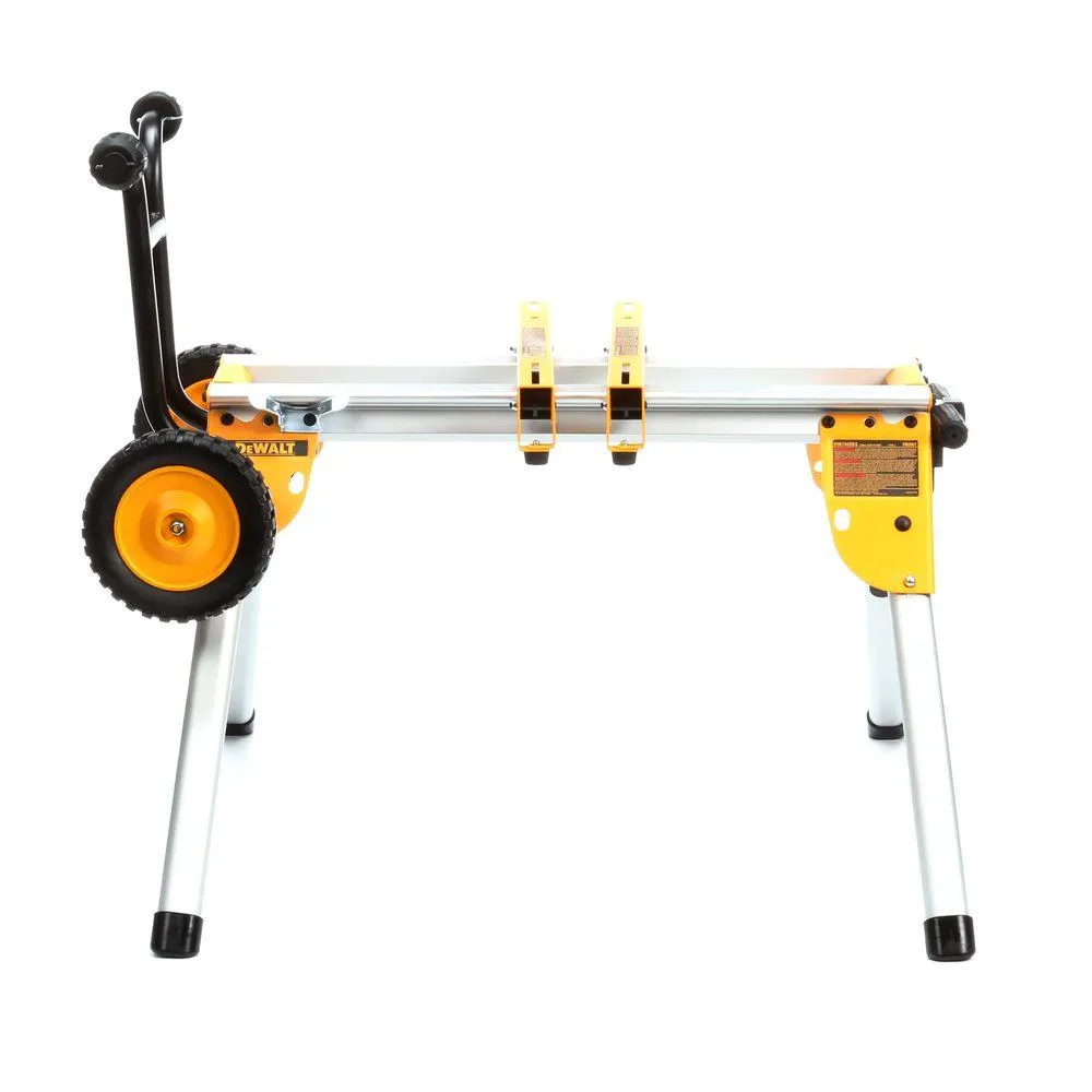 DEWALT 15 Amp Corded 8-1/4 in. Compact Jobsite Tablesaw with Bonus Heavy-Duty Rolling Table Saw Stand, photo 9 of 12