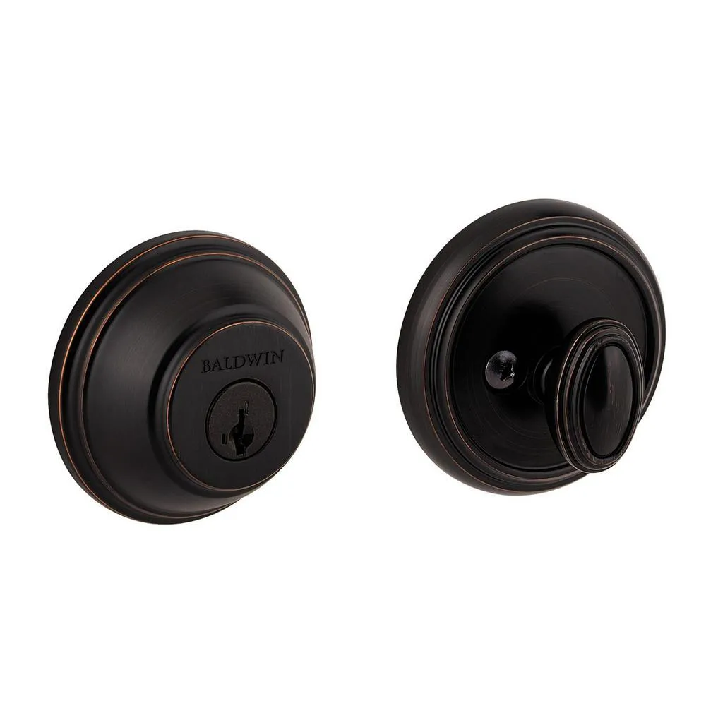 Kwikset Prestige Satin Nickel Single Cylinder Round Deadbolt Featuring SmartKey Security, photo 5 of 7