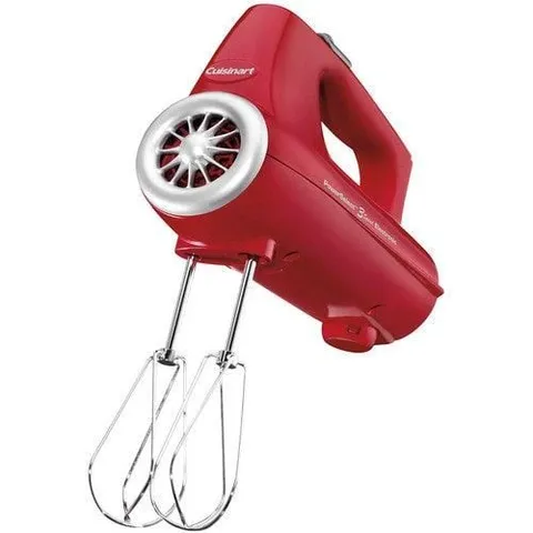3-Speed Red Hand Mixer