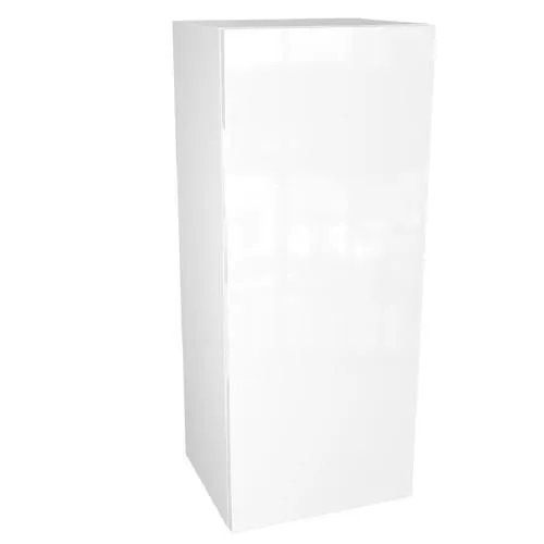 Cambridge 12-in W x 42-in H x 12-in D Glossy White Engineered Wood Door Wall Stock Cabinet, photo 5 of 9