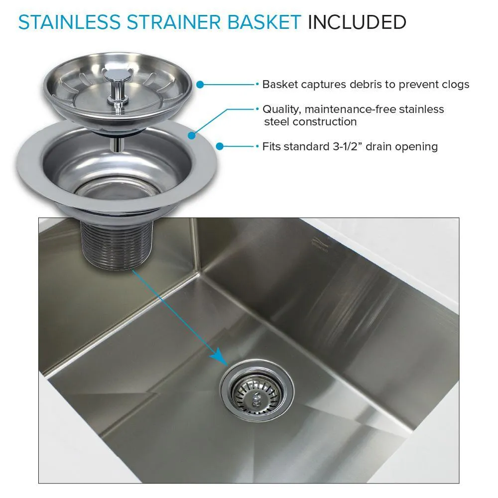 Transolid All-in-One 29 in. W x 25.5 in. D Stainless Steel Undermount Laundry/Utility Sink and White Cabinet with Quartz Top and Faucet, photo 2 of 20