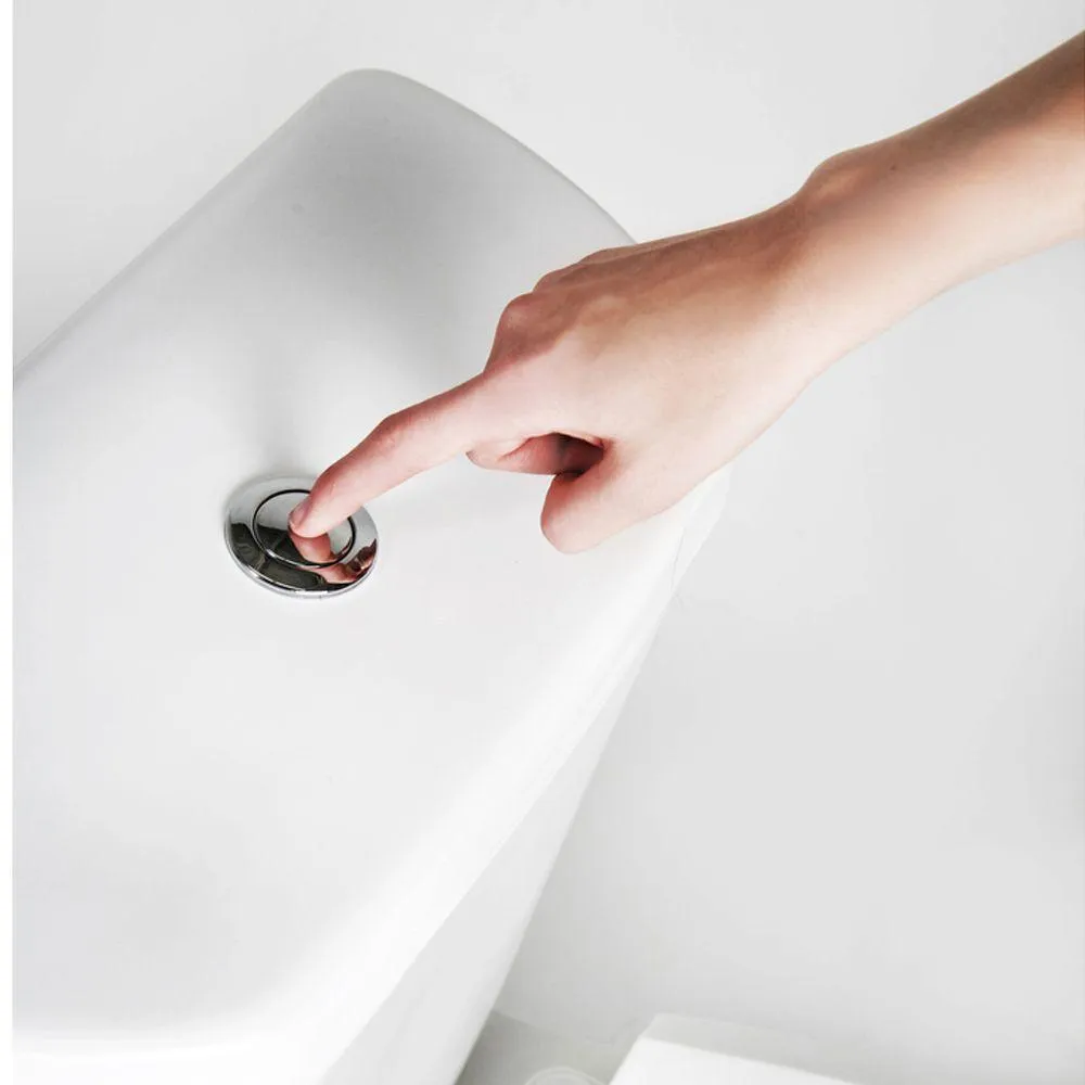 2-Piece Stealth 0.8 GPF Ultra-High-Efficiency Single Flush Elongated Toilet in White, Seat Included (3-Pack), photo 6 of 14