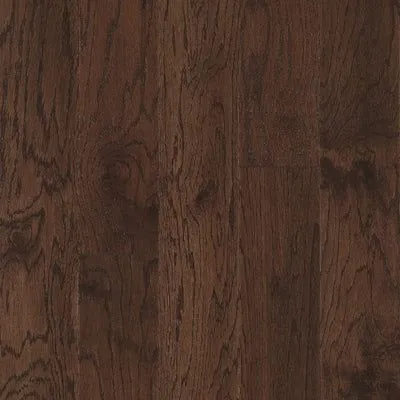 Max 5.36-in Chocolate Oak Wirebrushed Engineered Hardwood Flooring