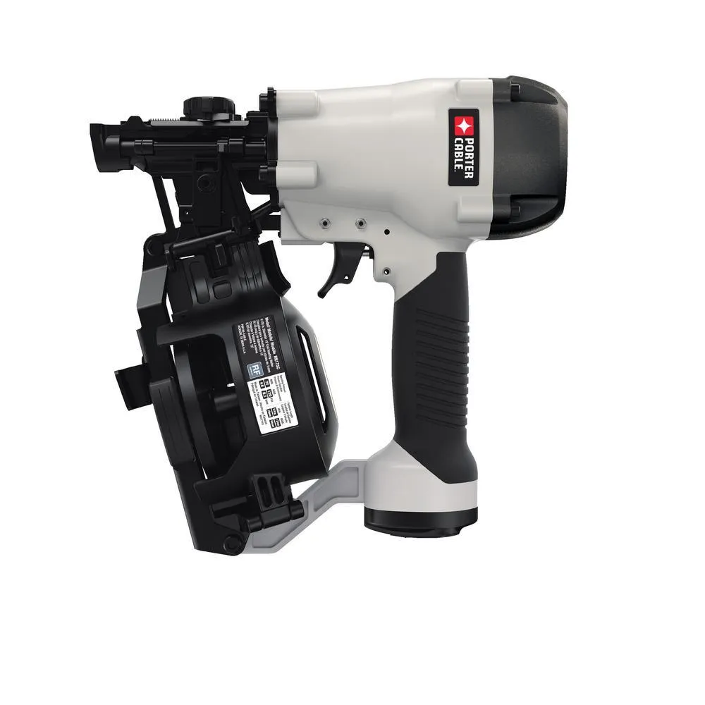 21-Degree 3-1/2 in. Full Round Framing Nailer with Bonus Pneumatic 15-Degree Coil Roofing Nailer, photo 2 of 11