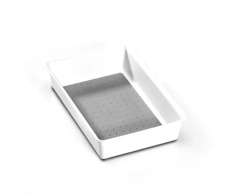 9.06 × 6.13 in Plastic Multi-Use Insert Drawer Organizer