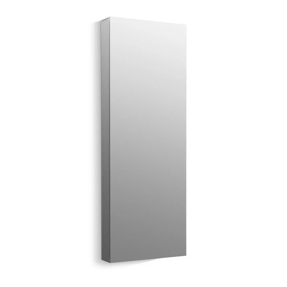 Maxstow 20 in. x 40 in. Frameless Surface-Mount Aluminum Medicine Cabinet, photo 2 of 3