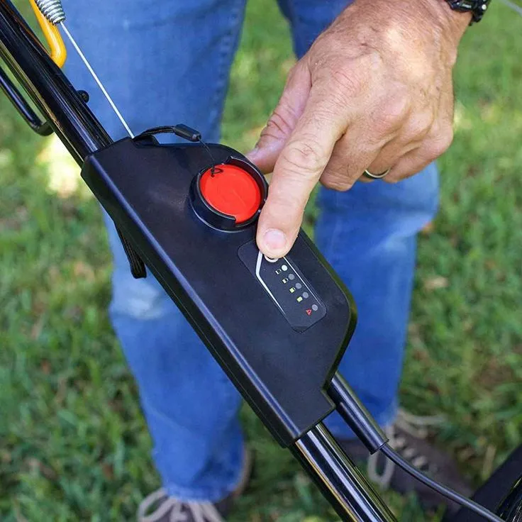 MOWOX 17 in. 40-Volt Battery Power RWD 3-in-1 Self Propelled Walk Behind Mower with High Wheel 4 Amp Battery Charger, photo 2 of 8
