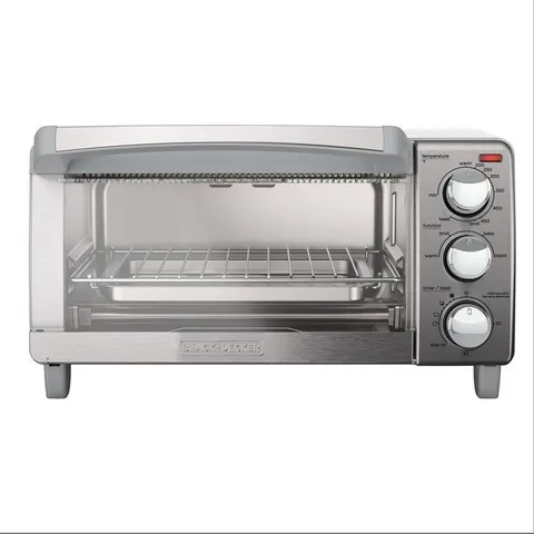 4-Slice Stainless Steel Toaster Oven