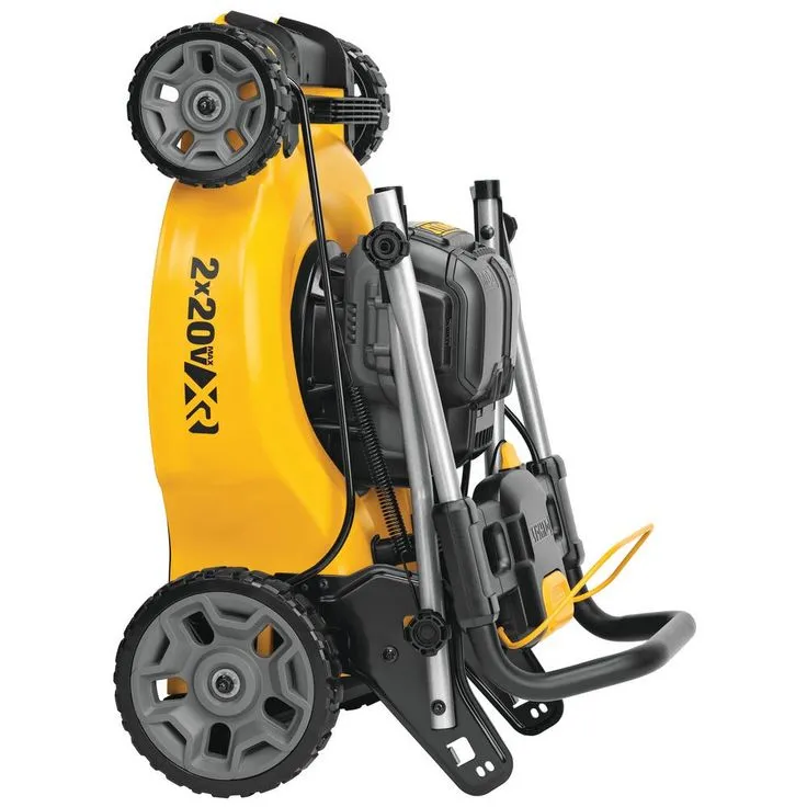 DEWALT 20 in. 20V MAX Lithium-Ion Cordless Walk Behind Push Lawn Mower with (2) 9.0Ah Batteries and (2) Chargers Included, photo 5 of 8