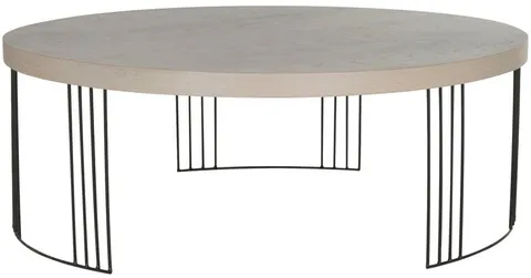 Keelin Gray Wood Coffee Table