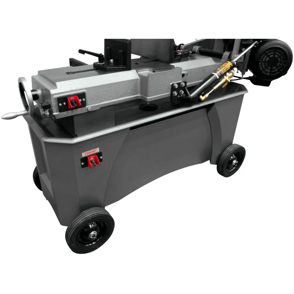 Jet 3/4 HP 7 in. x 12 in. Metalworking Horizontal and Vertical Band Saw with Closed Stand, 4-Speed, 115/230-Volt, HVBS-712, photo 11 of 11