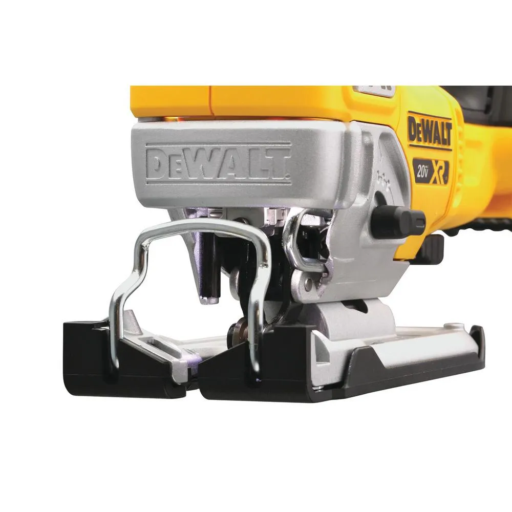DEWALT 20-Volt MAX Li-Ion Cordless Brushless Jigsaw (Tool-Only) with 5 in. Sander (Tool-Only), Battery 5 Ah, Charger and Bag, photo 9 of 14