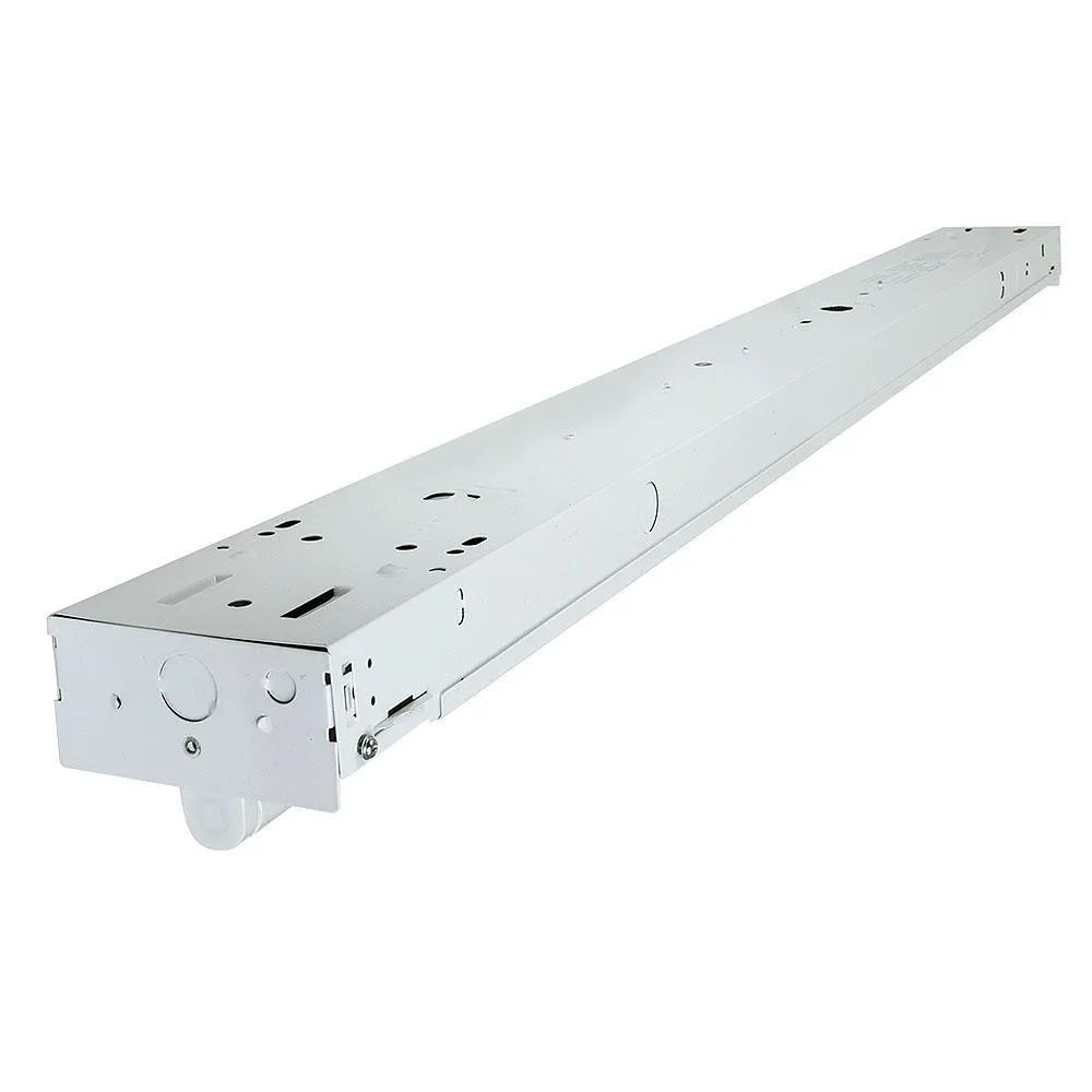 4 ft. 26-Watt 1-Light White Strip Light Fixture T8 Industrial LED with 3500 Lumens DLC Flex Tube 120-Volt-277-Volt 4000K, photo 4 of 5