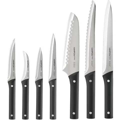 13-Piece Kitchen Knife Set with Wood Block