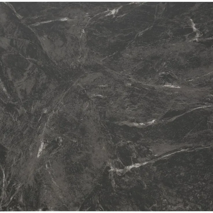 TrafficMASTER Black Marble 12 in. x 12 in. Peel and Stick Vinyl Tile (30 sq. ft. / case), photo 7 of 8