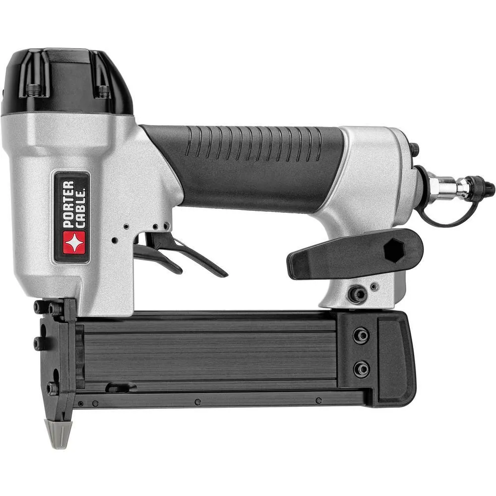 PORTER-CABLE 18-Gauge Pneumatic Brad Nailer Kit with Bonus 23-Gauge 1-3/8 in. Pin Nailer, photo 12 of 15