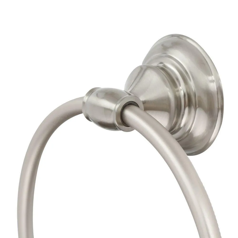 ARISTA Highlander Collection 4-Piece Bathroom Hardware Kit in Satin Nickel, photo 8 of 12