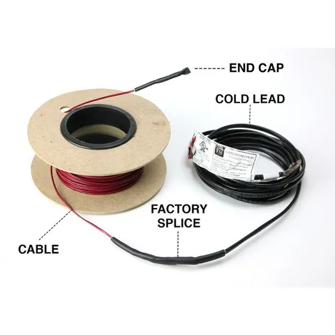595 ft. Cable System with Touch Screen Thermostat