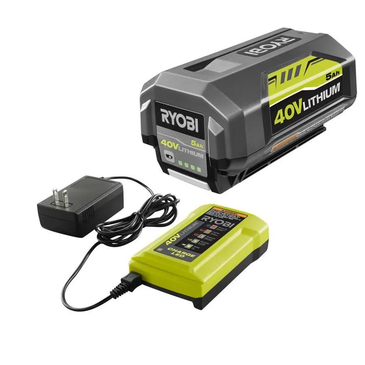 RYOBI 20 in. 40-Volt Brushless Lithium-Ion Cordless Battery Self Propelled Lawn Mower with 5.0 Ah Battery and Charger Included, photo 4 of 8