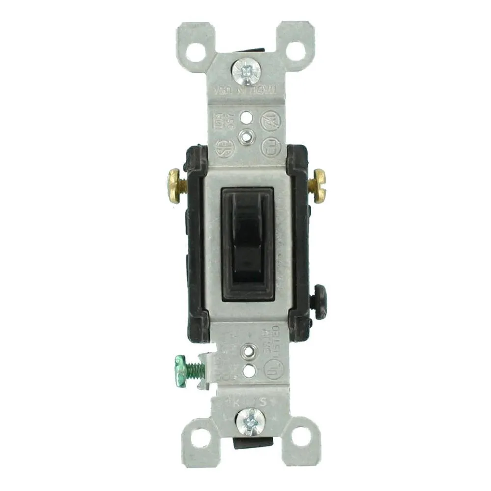 15 Amp 3-Way Toggle Switch, White (6-Pack), photo 9 of 10