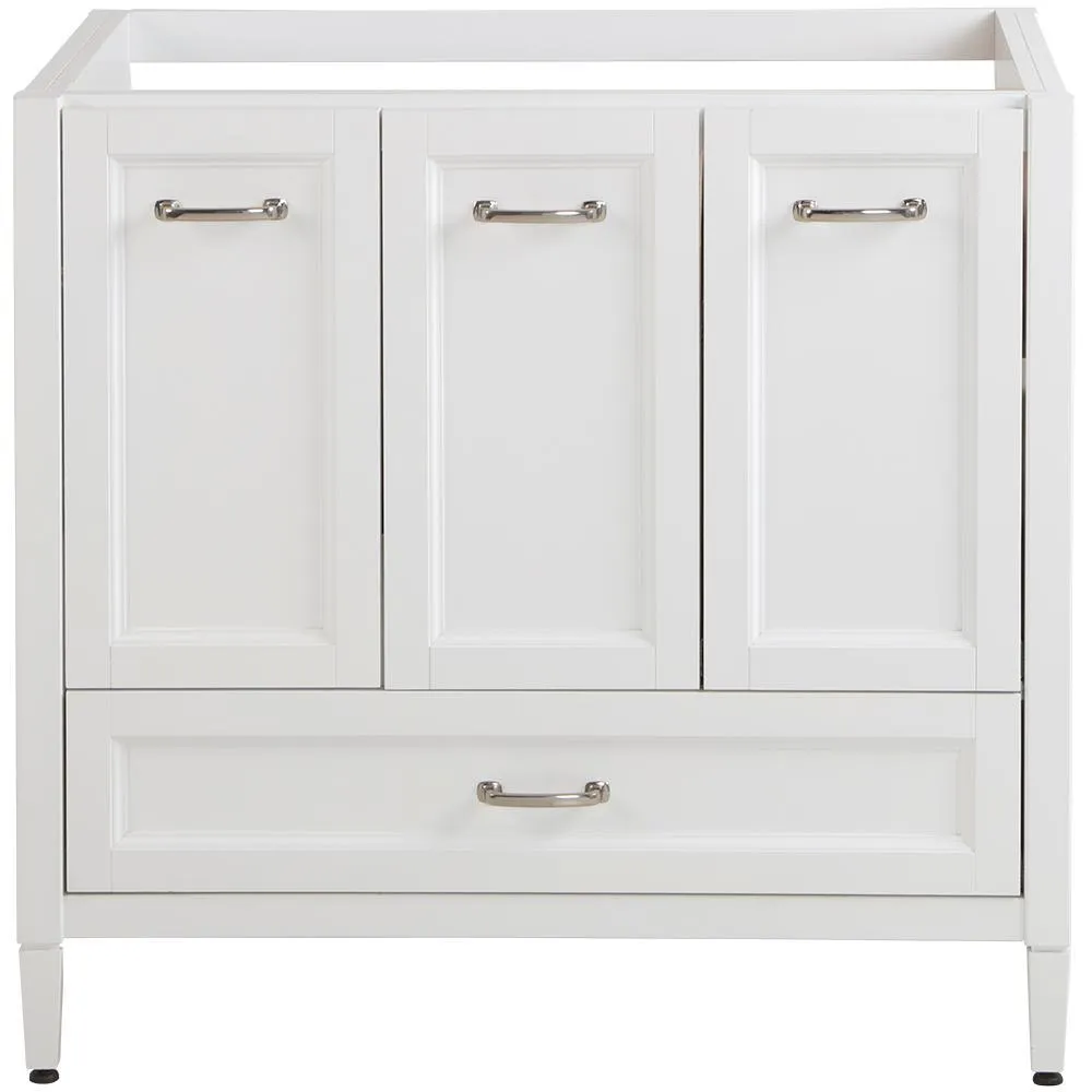 Claxby 48 in. W x 34 in H x 22 in. D Bath Vanity Cabinet Only in Cream, photo 22 of 34