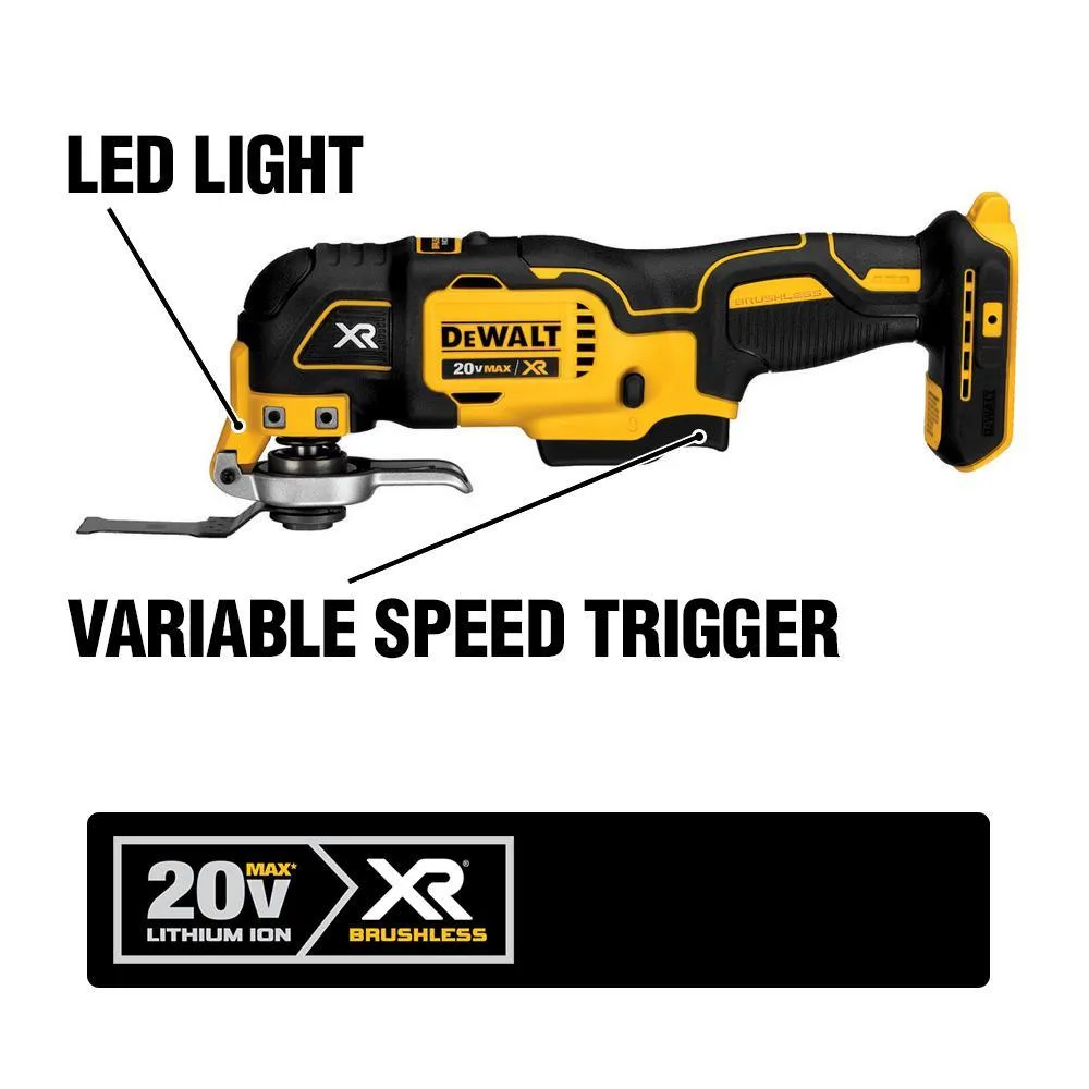 DEWALT 20-Volt Max Lithium-Ion Cordless Combo Kit (10-Tool) w/ (2) Batteries 2.0Ah, Charger & Tool Bag, photo 11 of 41