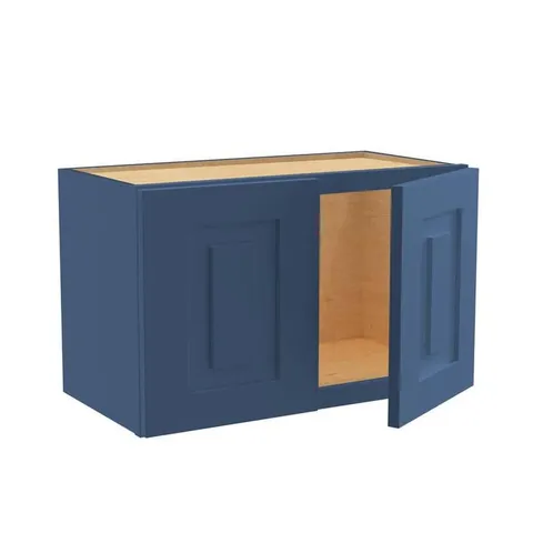 Grayson Mythic Blue Soft-Close Kitchen Cabinet