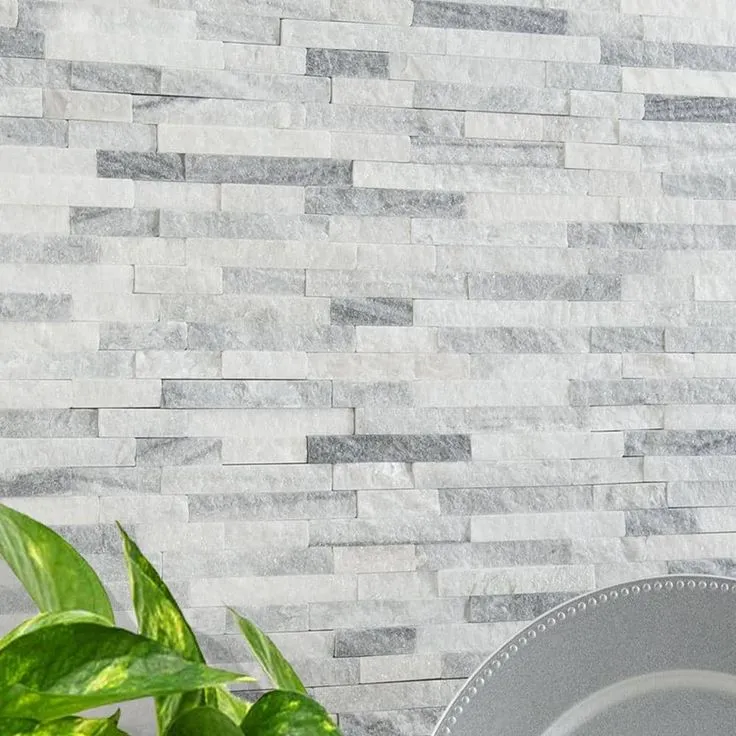 MSI Alaska Gray Split Face 12 in. x 12 in. x 10 mm Textured Marble Mesh-Mounted Mosaic Tile (10 sq. ft. / case), photo 7 of 7