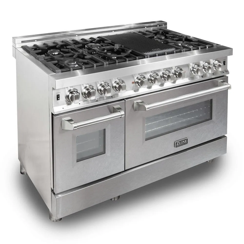ZLINE 48 in. Professional Dual Fuel Range in Stainless Steel (RA48), photo 20 of 21