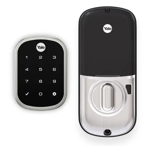 Connected by August Assure Lock SL, Satin Nickel