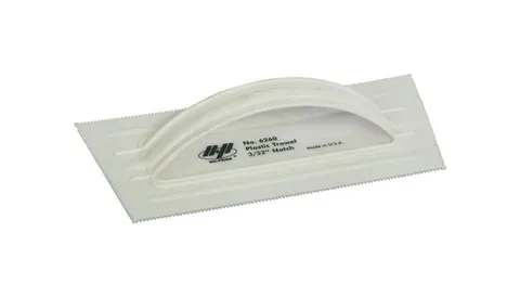 QLT 4-1/4 in wide · 9-1/2 in long Plastic V-Notched Trowel