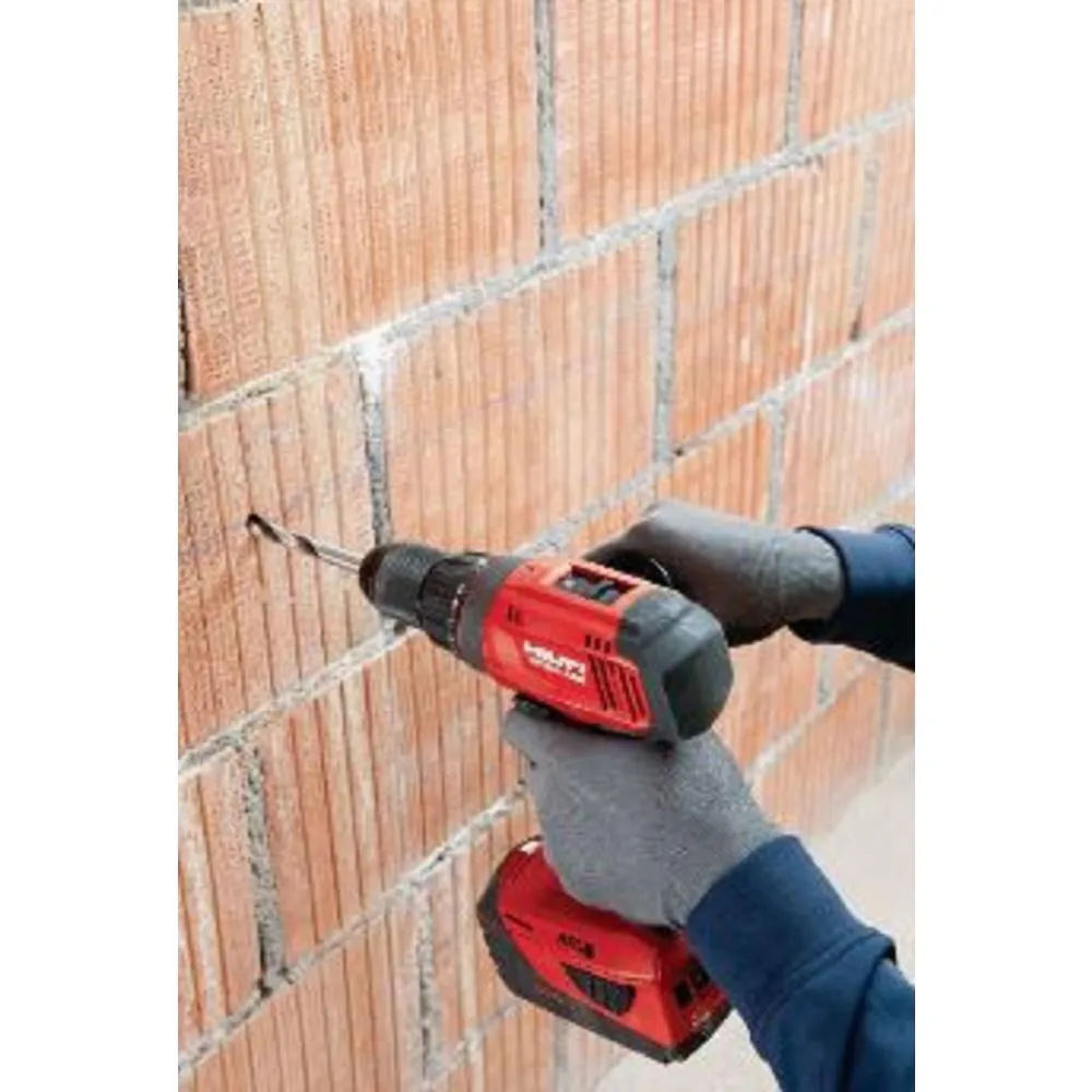 Hilti 22-Volt Lithium-Ion 1/2 in. Cordless Brushless Hammer Drill Driver SF 6H Kit with 2 Batteries, Charger and Bag, photo 2 of 9