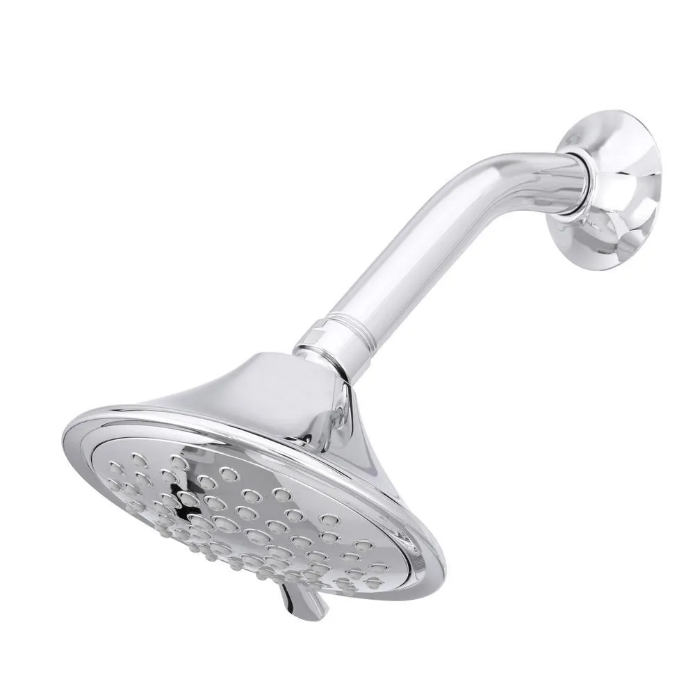 Chatfield Single-Handle 3-Spray Tub and Shower Faucet and 4 in. Centerset Bathroom Faucet Set in Polished Chrome, photo 7 of 9