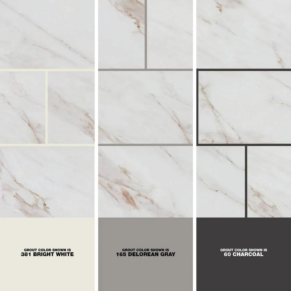 Marazzi Sanden Calacatta Gold Marble Matte 12 in. x 24 in. Glazed Porcelain Floor and Wall Tile, 15.6 sq. ft. per Case, photo 8 of 9