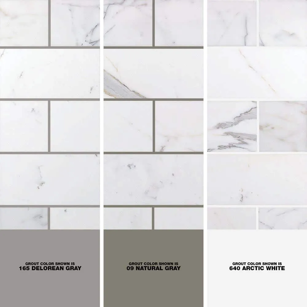Ivy Hill Tile Calacatta 4 in. x 8 in. x 9mm Polished Marble Subway Tile (25 pieces / 5.55 sq. ft. / box), photo 3 of 8