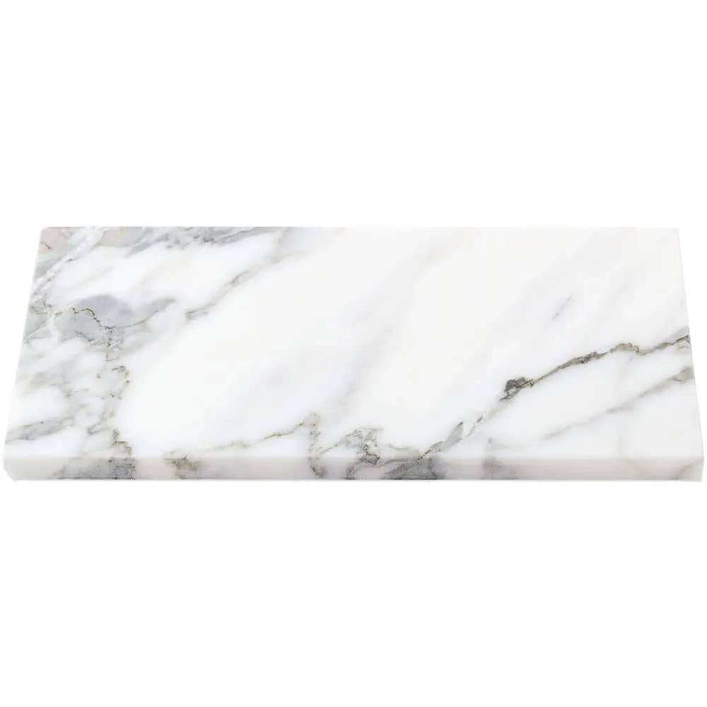 Ivy Hill Tile Calacatta 4 in. x 8 in. x 9mm Polished Marble Subway Tile (25 pieces / 5.55 sq. ft. / box), photo 6 of 8