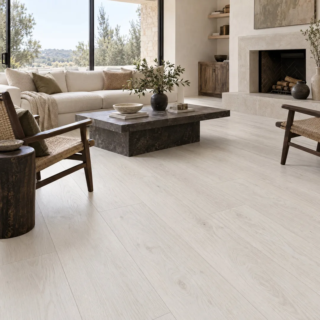 CALI Legends Saltwater Oak Waterproof Luxury Vinyl Plank Flooring - 22.44 sq ft Carton, 20-mil Wear Layer, Scratch Resistant, in a room, photo 2 of 2