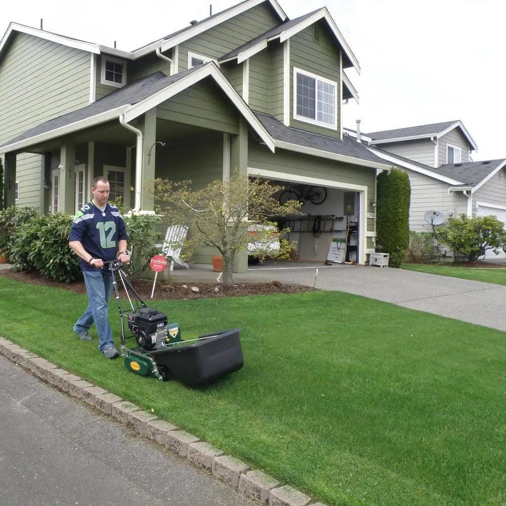 California Trimmer Classic High Cut 20 in. 5-Blade Briggs & Stratton Gas Walk Behind Self-Propelled Reel Lawn Mower, photo 2 of 2