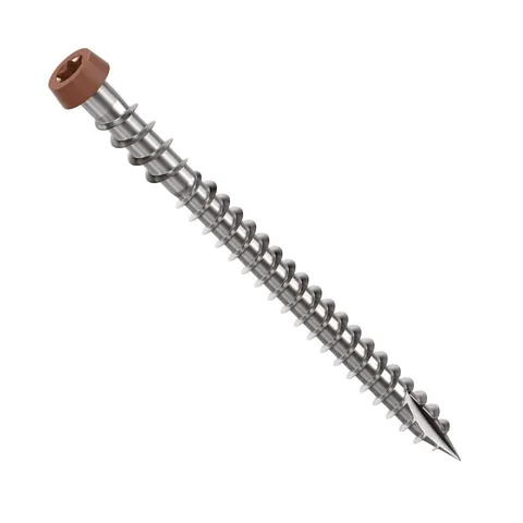 316 Stainless Steel Deck Screws, #10 x 2-1/2 in.