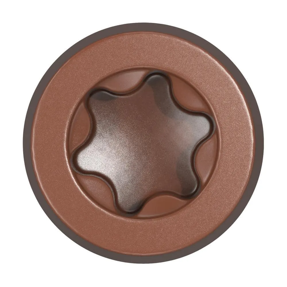 CAMO #10 2-1/2 in. 316 Stainless Steel Composite Redwood Premium Star Drive Flat Undercut Screws (350-Count), photo 2 of 5