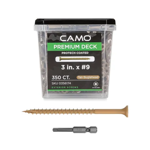 T25 Star Drive Exterior Deck Screws