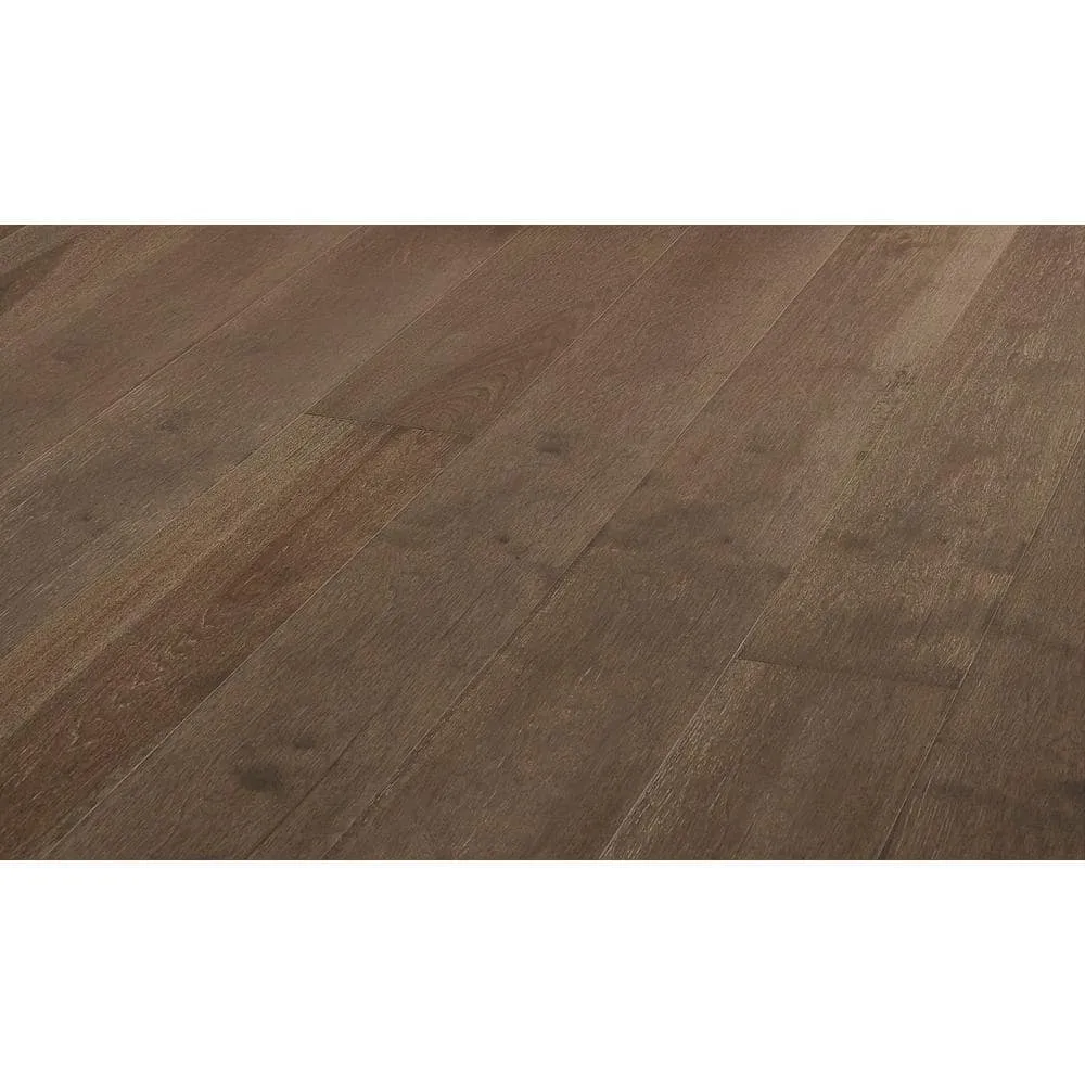 ASPEN FLOORING Cannon Hickory 1/2 in. T x 7.5 in. W Water Resistant Wire Brushed Engineered Hardwood Flooring (31.09 sqft/case), photo 12 of 12
