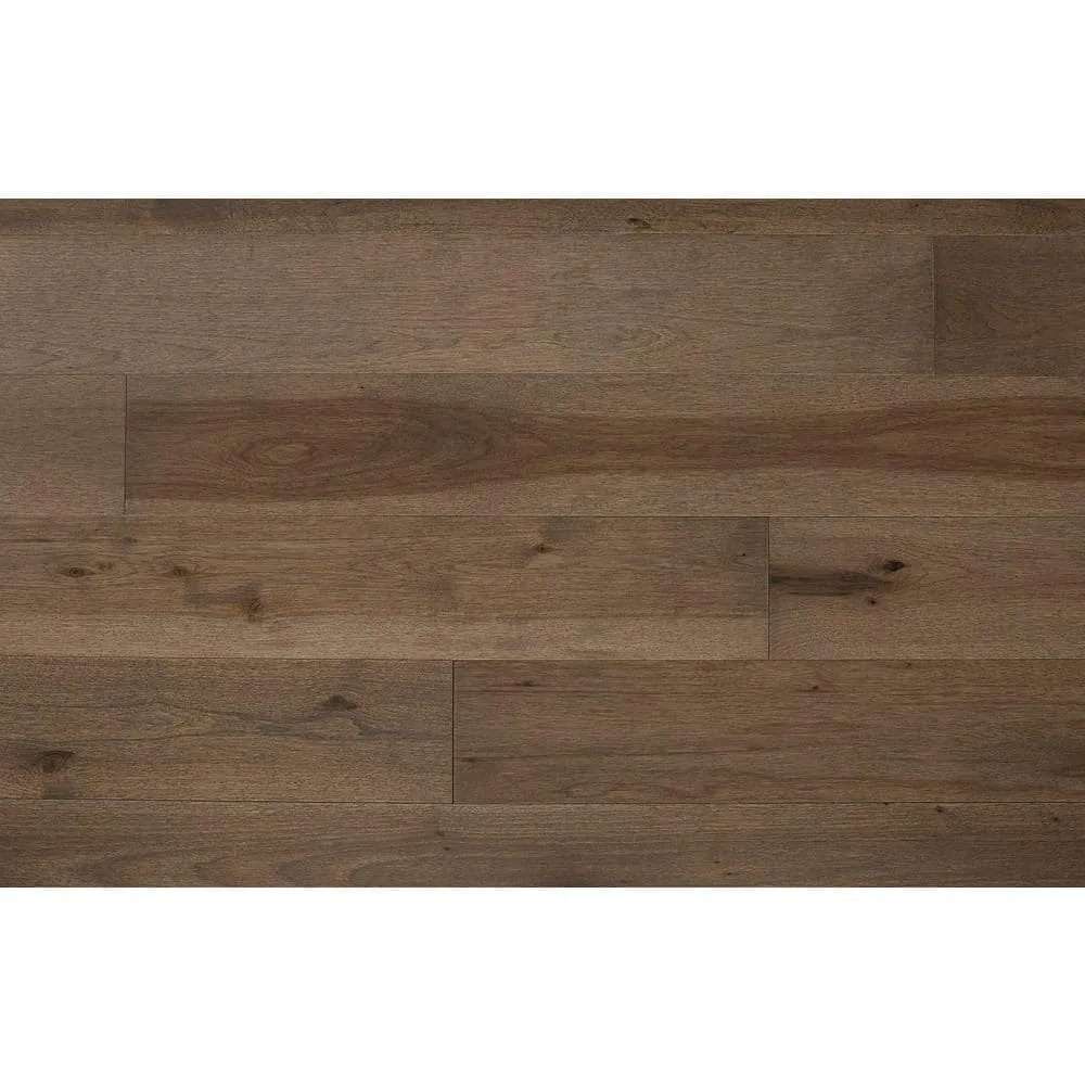 ASPEN FLOORING Cannon Hickory 1/2 in. T x 7.5 in. W Water Resistant Wire Brushed Engineered Hardwood Flooring (31.09 sqft/case), photo 10 of 12