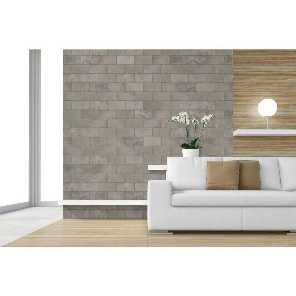 MS International Capella Taupe Brick 5 x 10 Matte Porcelain Floor and Wall Tile (Case), photo 3 of 8