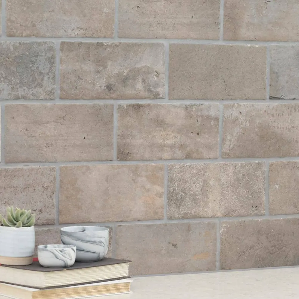 MS International Capella Taupe Brick 5 x 10 Matte Porcelain Floor and Wall Tile (Case), photo 4 of 8