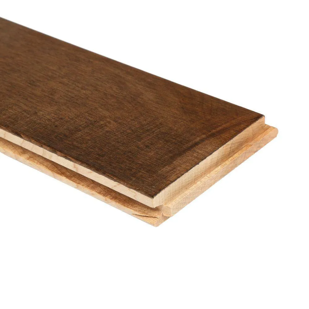 Bruce American Originals Carob Maple 3/4 in. T x 3-1/4 in. W Smooth Solid Hardwood Flooring (22 sq.ft./ctn), photo 8 of 9