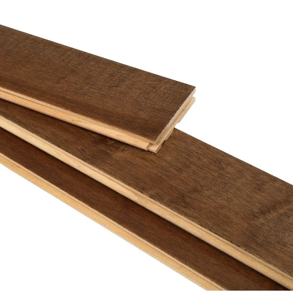 Bruce American Originals Carob Maple 3/4 in. T x 3-1/4 in. W Smooth Solid Hardwood Flooring (22 sq.ft./ctn), photo 5 of 9