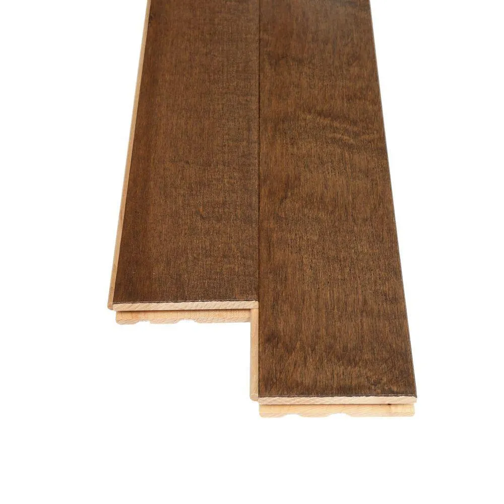 Bruce American Originals Carob Maple 3/4 in. T x 3-1/4 in. W Smooth Solid Hardwood Flooring (22 sq.ft./ctn), photo 6 of 9