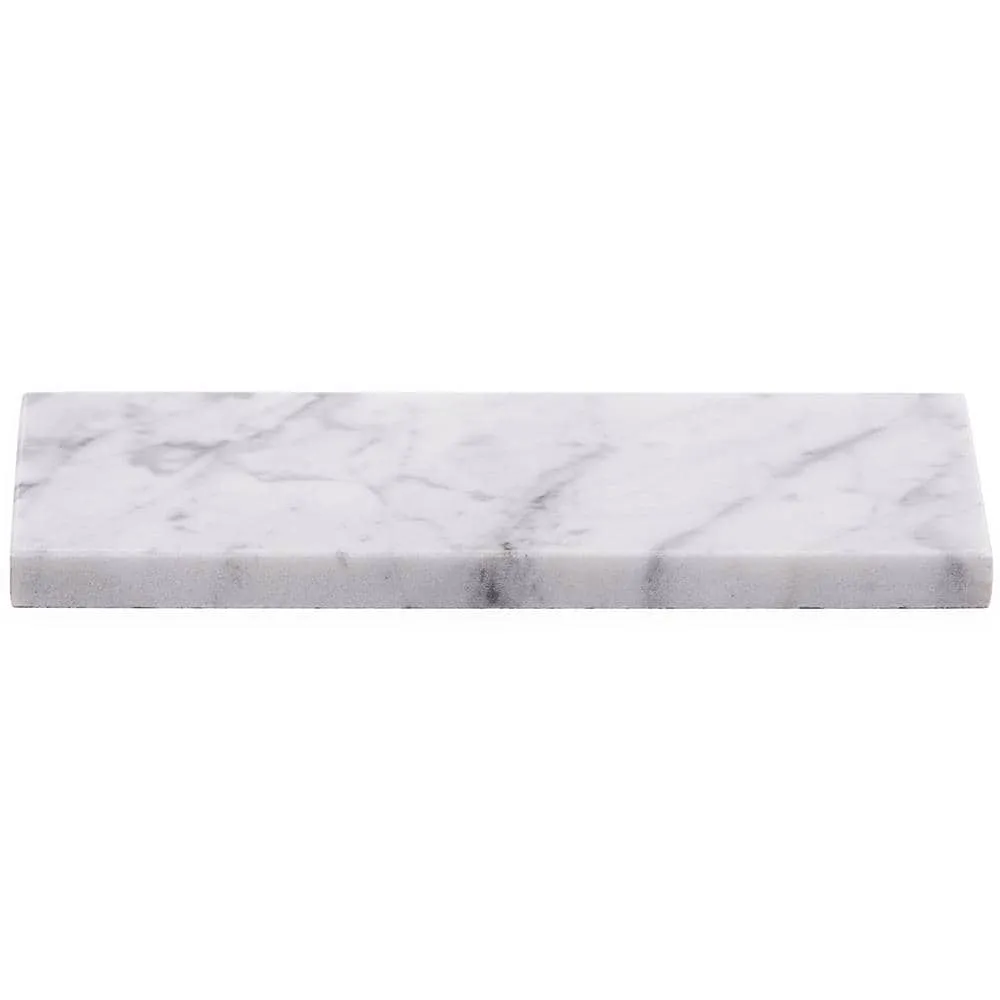 Ivy Hill Tile White Carrara 3 in. x 6 in. x 9mm Polished Marble Subway Tile (40 Pieces, 5 sq. ft. per Box), photo 6 of 8