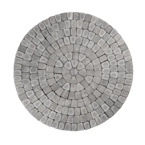 83.52 × 83.52 × 2.375 in Cascade Blend Concrete Old Dominion Paver Circle Kit